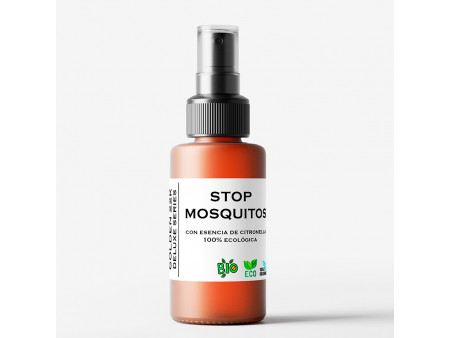 Stop Mosquitos repelente para mosquitos a base de esencia de citronella ecológica apto para mascotas
